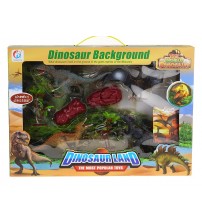 Dinozaura figūras komplekts 40x28,5x5,5 cm 551725