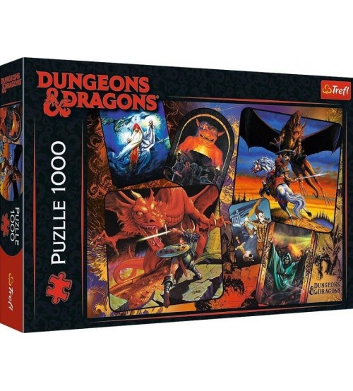 Puzlis TREFL Dungeons & Dragons 1000 gb. 12+ T10739