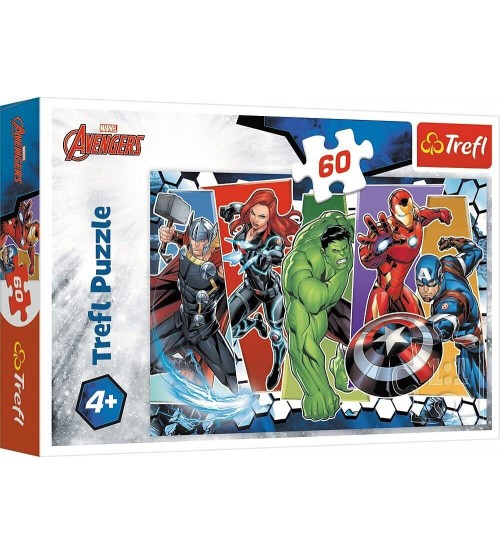 Puzlis TREFL Marvel Avengers 60 gb. 4+ T17357