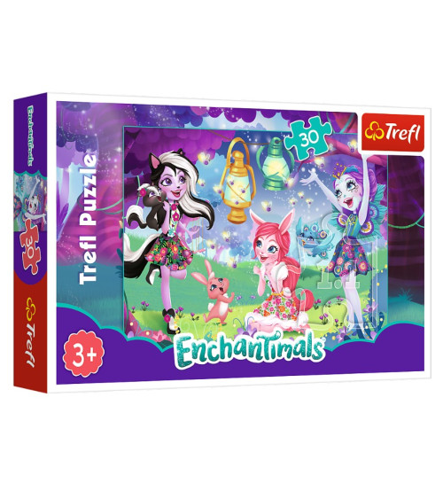 Puzlis TREFL Enchantimals 30 gb. 3+ T18236