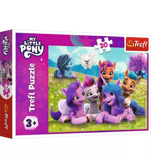 Puzlis TREFL Hasbro, My Little Pony 30 gb. 3+ T18299