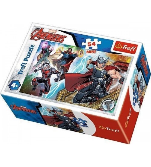 Puzlis Mini TREFL Marvel The Avengers 54 gab. 4+ T54166