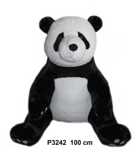 Plīša liela panda 100 cm sēd pozīcijā (P3242) 160249