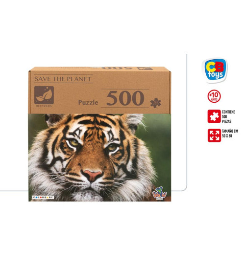 Puzlis Tīģeris 500 gb. 10+ CB46968