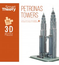 Puzle 3D Petronas torņi Kualalumpur 72 gb. CB49659