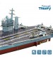 Puzle 3D  Lidmašīnu nesējs USS Nimitz (CVN-68) 67 gb. 3+ CB49663