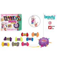 Rokdarbu komplekts rokassprādžu izgatavošanai Beauty Fashion Girls 3+ CB49725