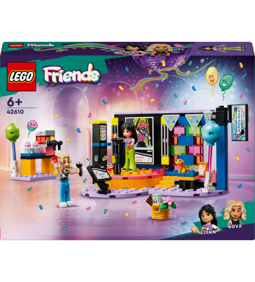 Lego Friends Konstruktors Karaoke Mūzikas Ballīte 196 gb. 6+ 42610