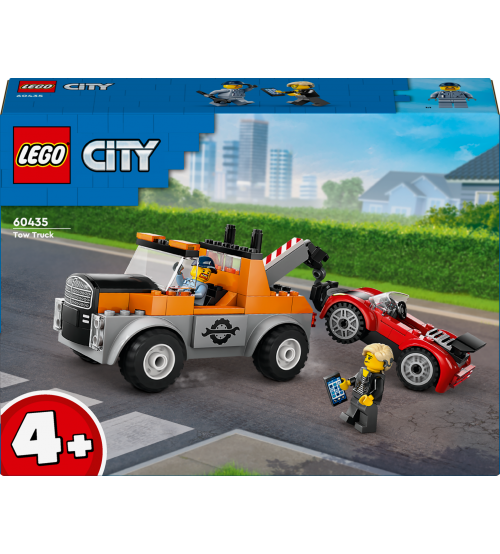 Lego City Konstruktors Vilcējauto un sporta auto remonts 101 gb. 4+ 60435