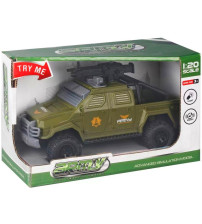 Auto Army ar skaņu un gaismu 19 cm HW23034610